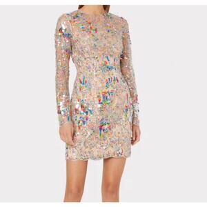 Milly Leona Sequin Mini Dress